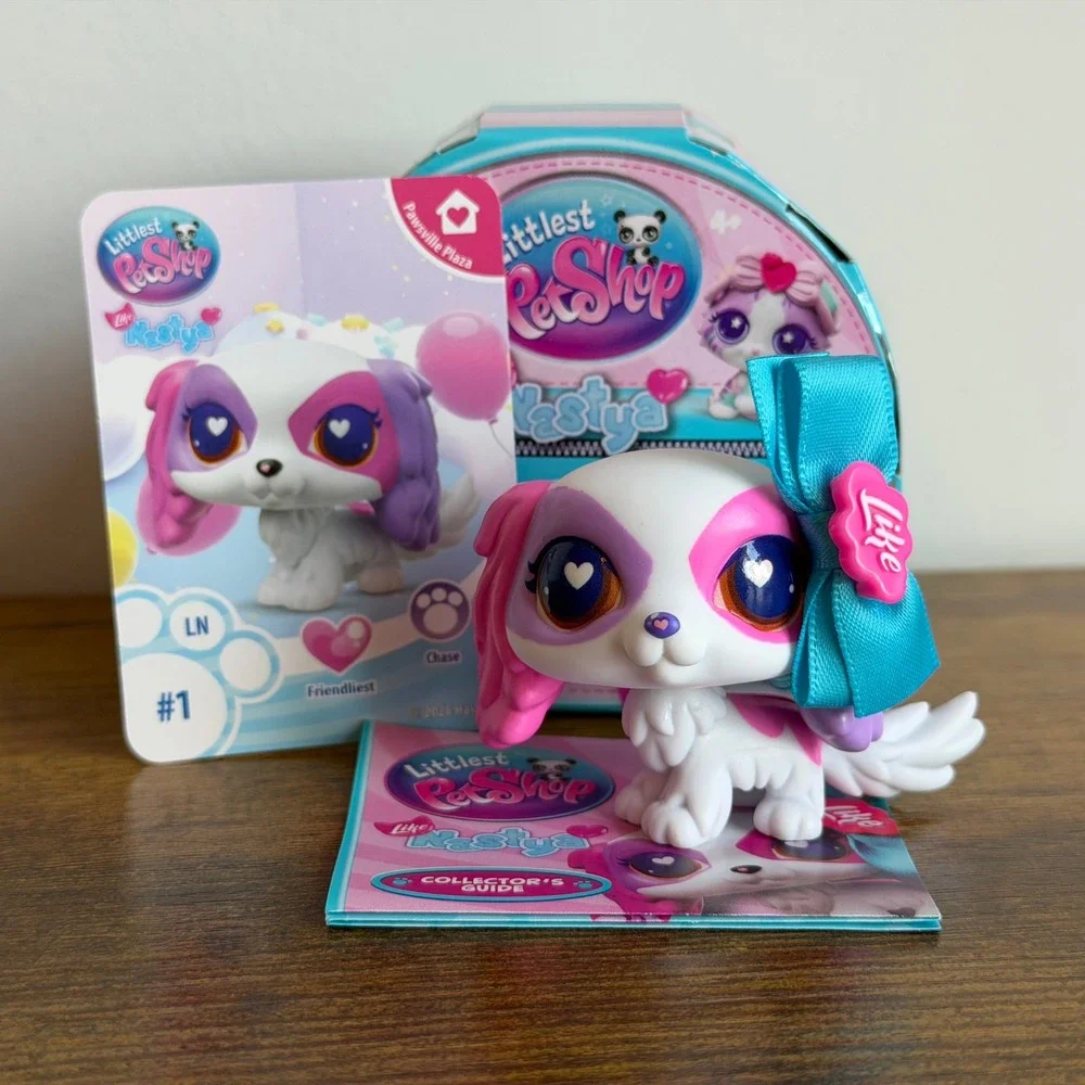 New NIB Littlest Pet Shop LPS 1 Like Nastya King Charles Spaniel Dog Accessory